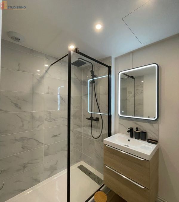 Studio meublé 63m² Metz centre - Grand espace, lumineux - Photo 7