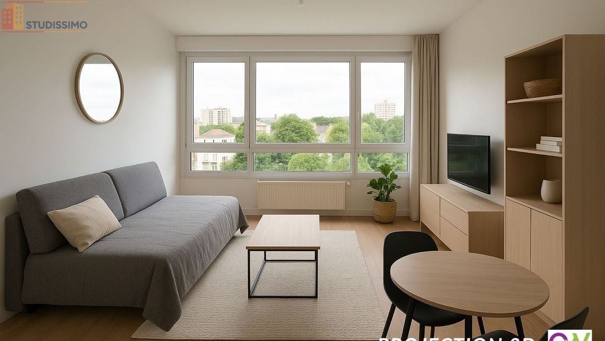 Studio 32m² Metz 57000 - Étage intermédiaire, DPE C - Photo 2