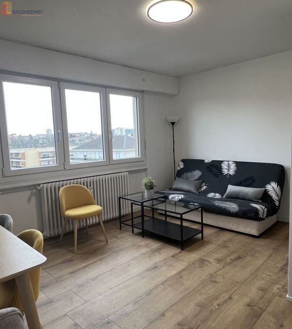 Studio meublé 21m² Metz 57070 - Lumineux, 4e étage - Photo 9