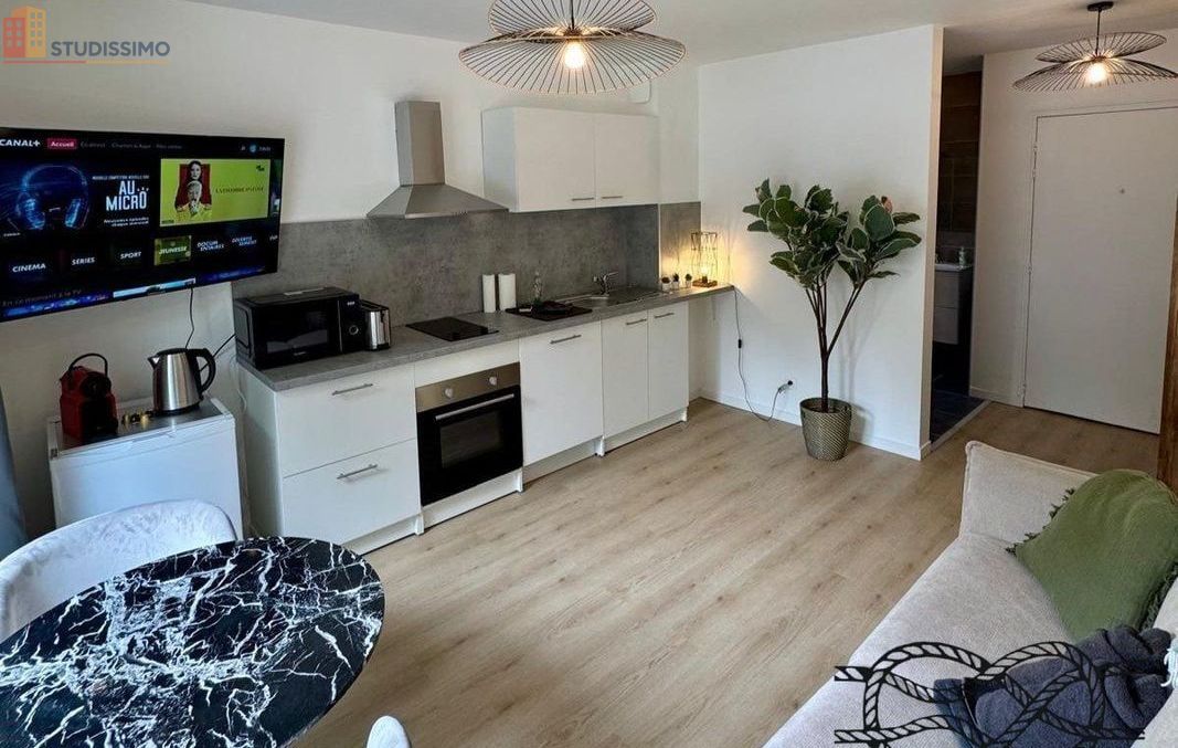 Studio meublé 20m² Metz 57070 - Meublé, DPE D - Photo 4