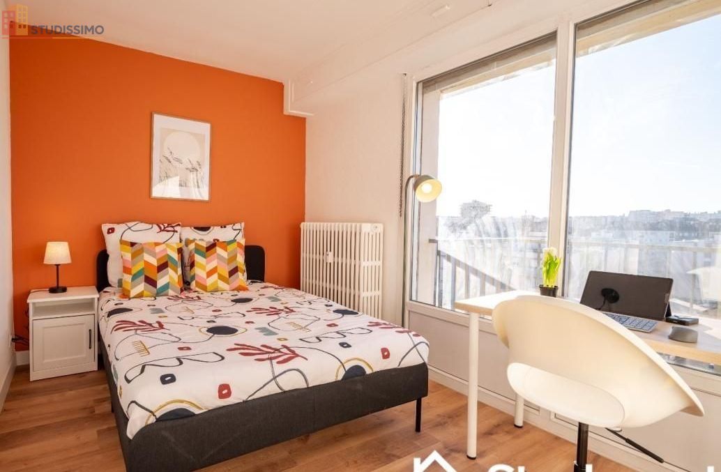 Studio meublé 12m² Metz - Calme, 7e étage - Photo 4