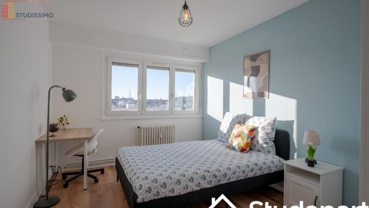 Studio meublé 12m² Metz - Calme, 7e étage - Photo 3