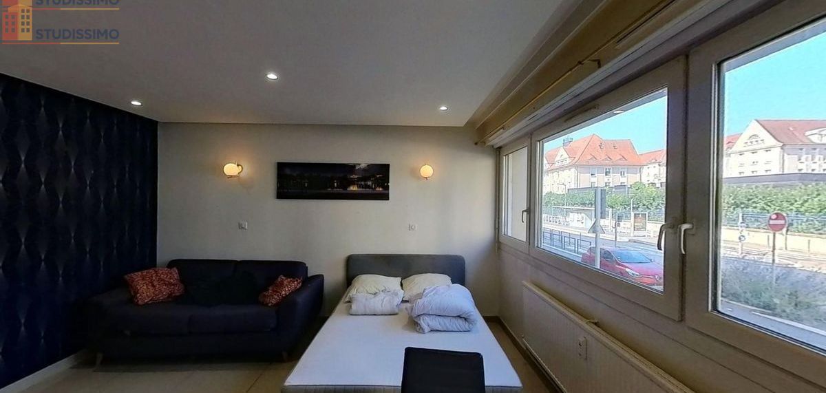 Studio meublé 33m² Metz 57070 - Lumineux, meublé - Photo 1