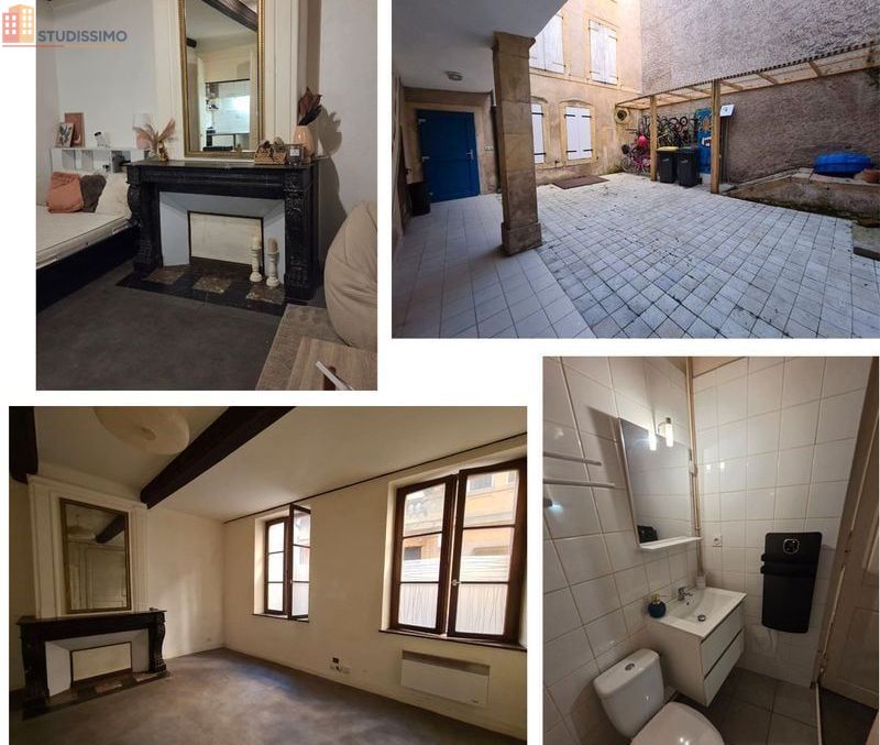 Studio 27m² Metz centre - RDC, calme - Photo 1