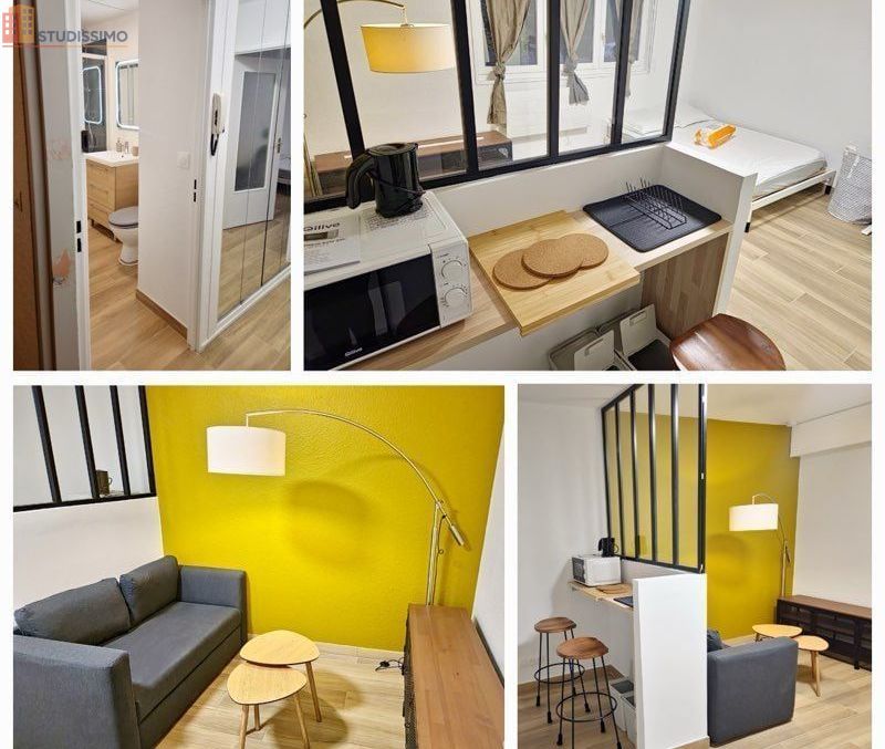 Studio 27m² Metz 57070 - Meublé, parking et cave - Photo 1