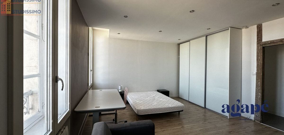 Studio meublé 30m² Nevers 58000 - Meublé, DPE D - Photo 6
