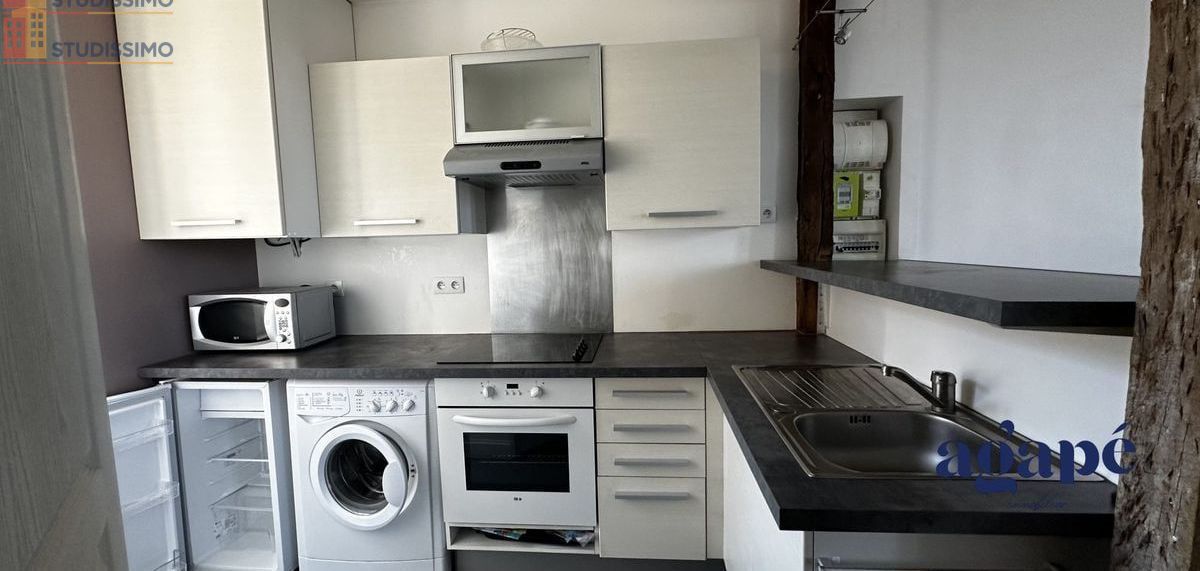 Studio meublé 30m² Nevers 58000 - Meublé, DPE D - Photo 1