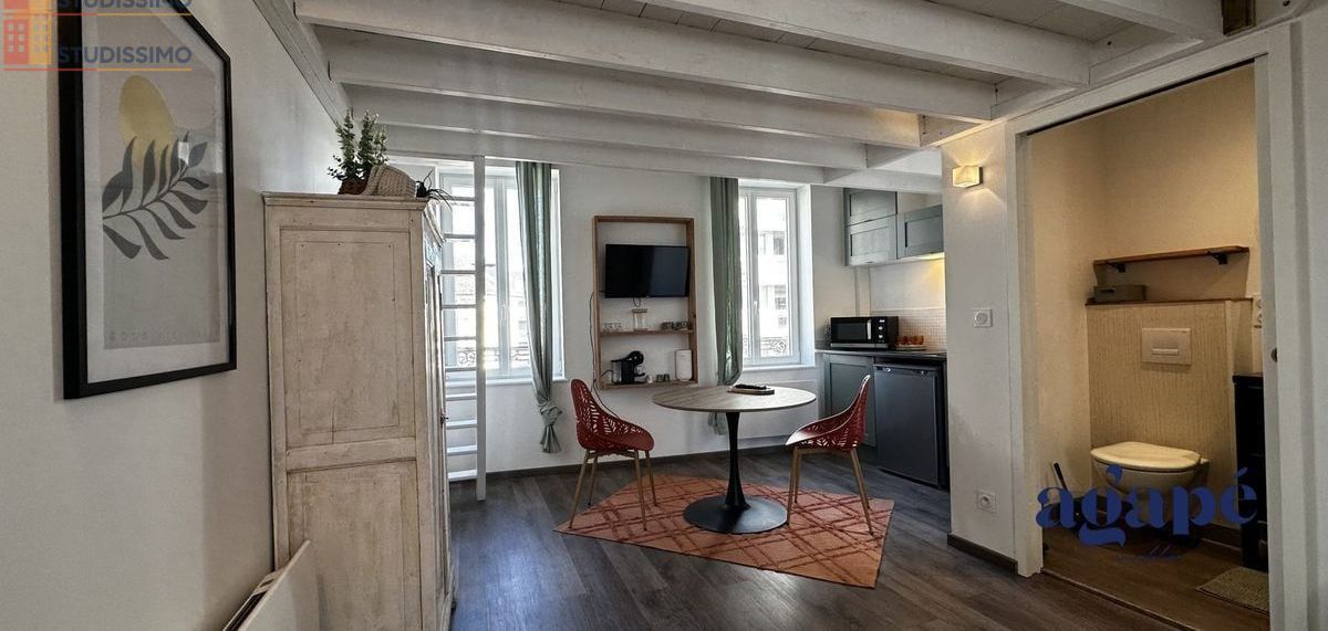 Studio meublé 34m² Nevers 58000 - Meublé, DPE D - Photo 12