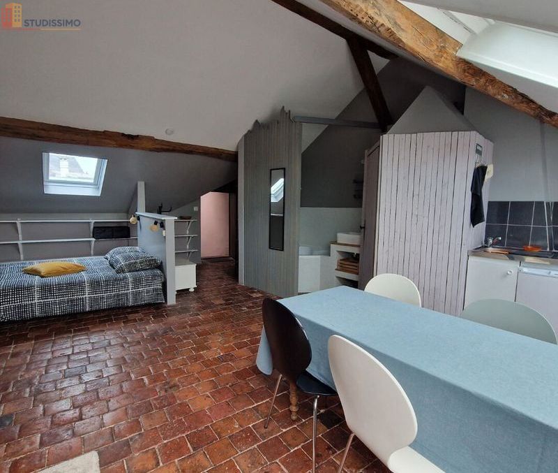 Studio meublé 29m² Nevers - Étage élevé, lumineux - Photo 1