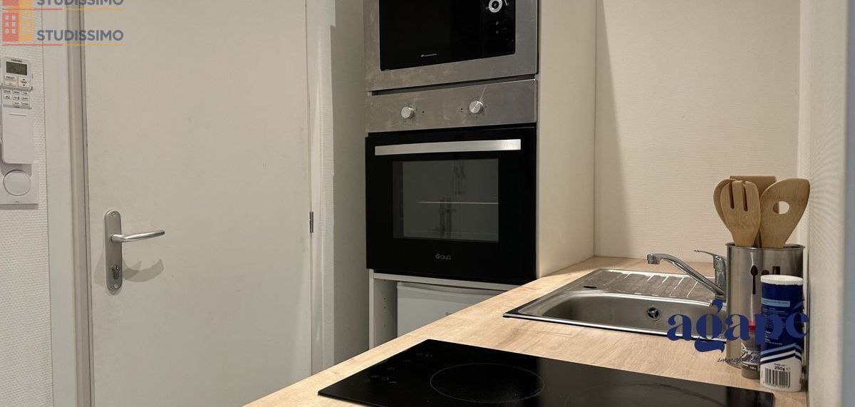 Studio meublé 21m² Nevers - Meublé, DPE C - Photo 3