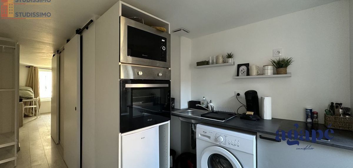 Studio meublé 19m² Nevers - Meublé, DPE C - Photo 7