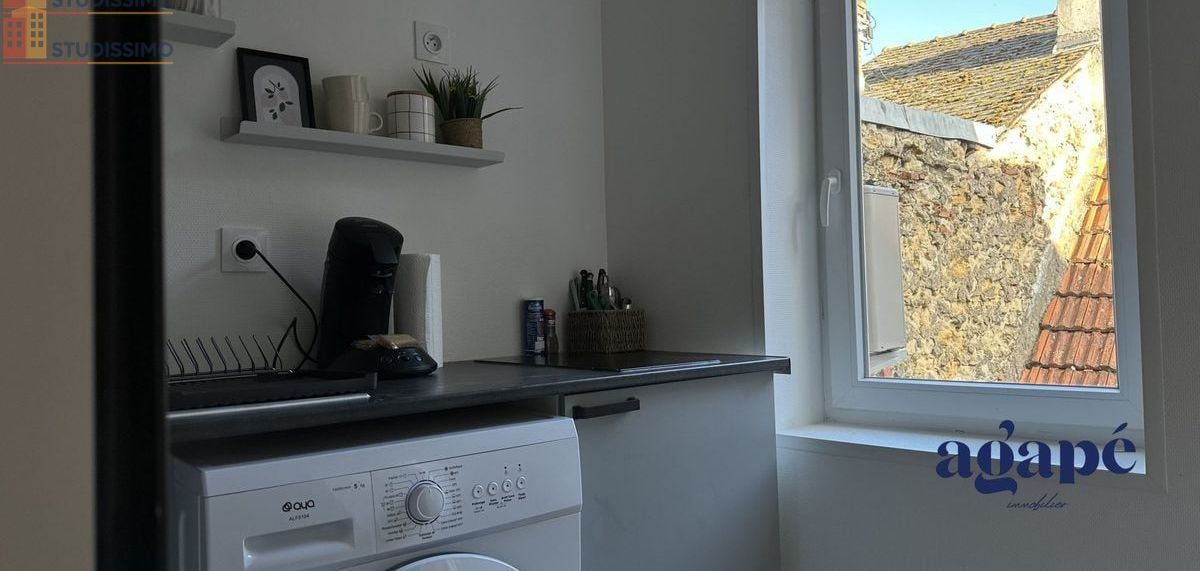 Studio meublé 19m² Nevers - Meublé, DPE C - Photo 3