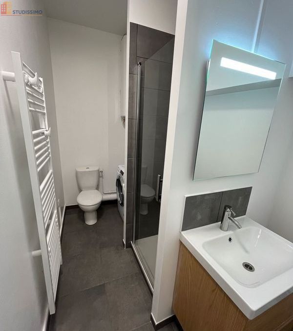 Studio meublé 26m² Nevers centre - Refait à neuf, lumineux - Photo 1