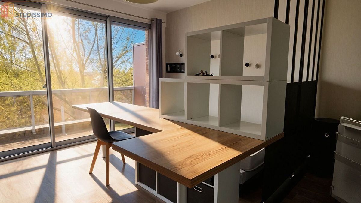 Studio meublé 25m² Armentières - 4e étage, lumineux - Photo 7