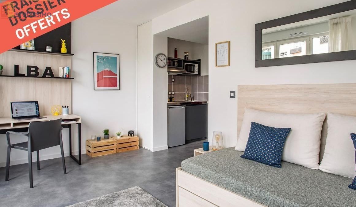Studio meublé 17m² Roubaix 59100 - Meublé, DPE B - Photo 30