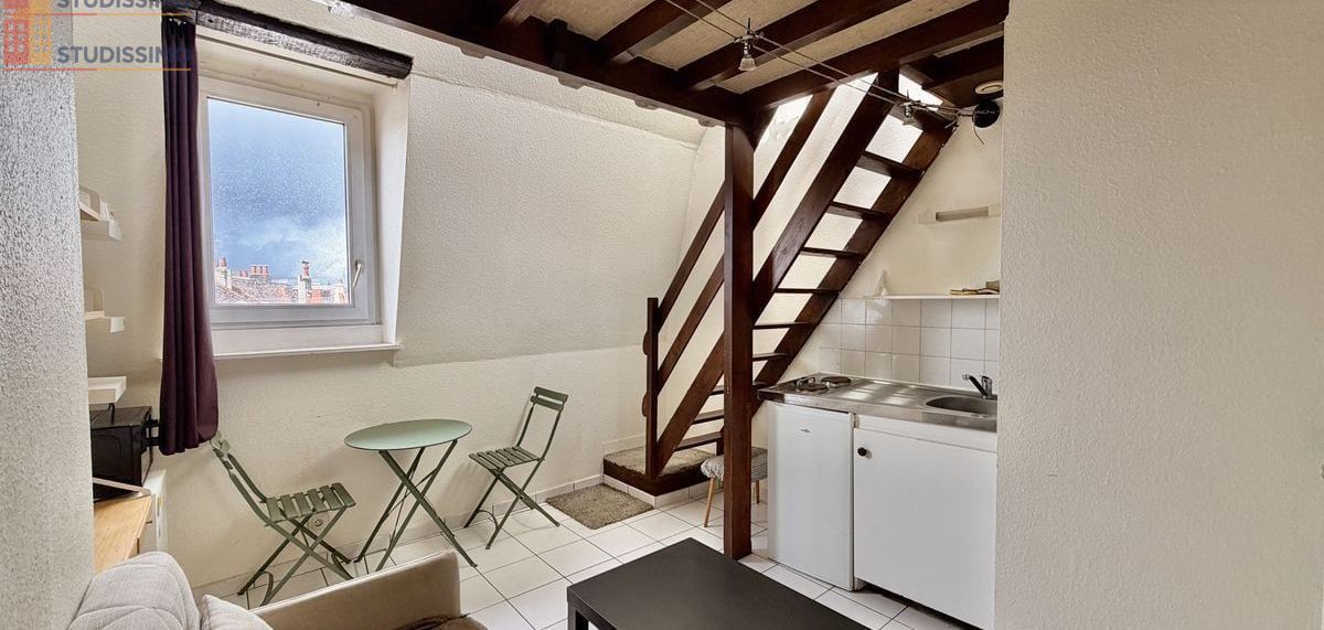 Studio 19m² Lille 59000 - Meublé, dernier étage - Photo 4