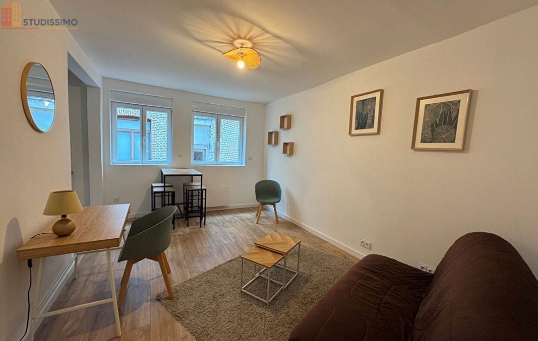 Studio meublé 27m² Lille centre - Lumineux, calme - Photo 5
