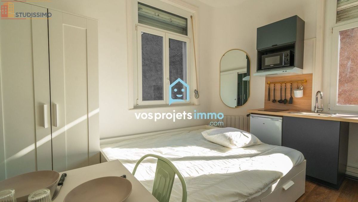 Studio 13m² Valenciennes - Meublé, lumineux - Photo 14