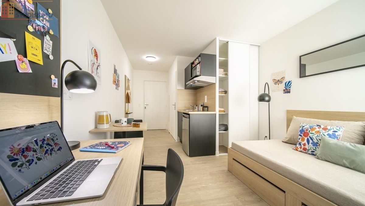 Studio meublé 18m² Villeneuve-d'Ascq - Meublé, 1 pièce - Photo 3