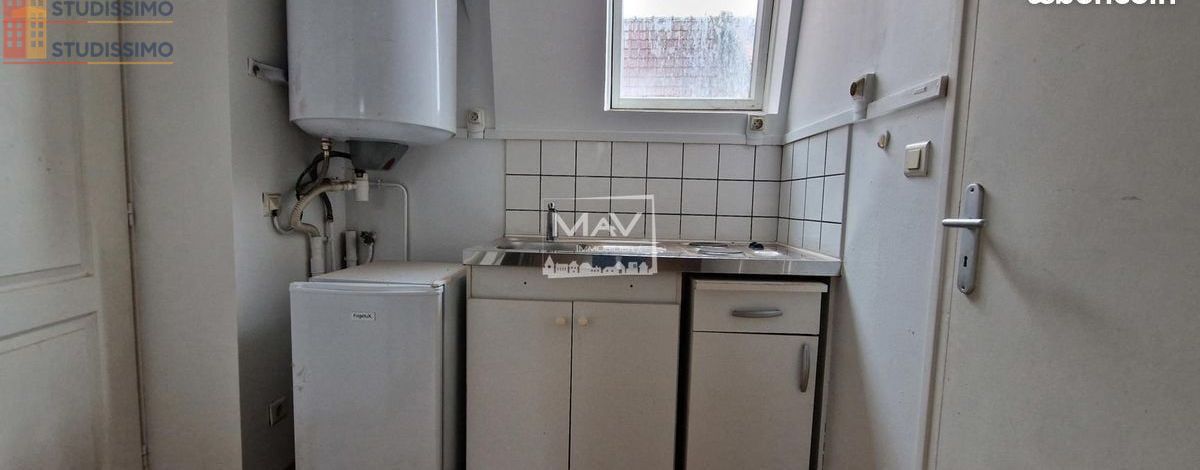 Studio 21m² Roubaix 59100 - Étage élevé, lumineux - Photo 1