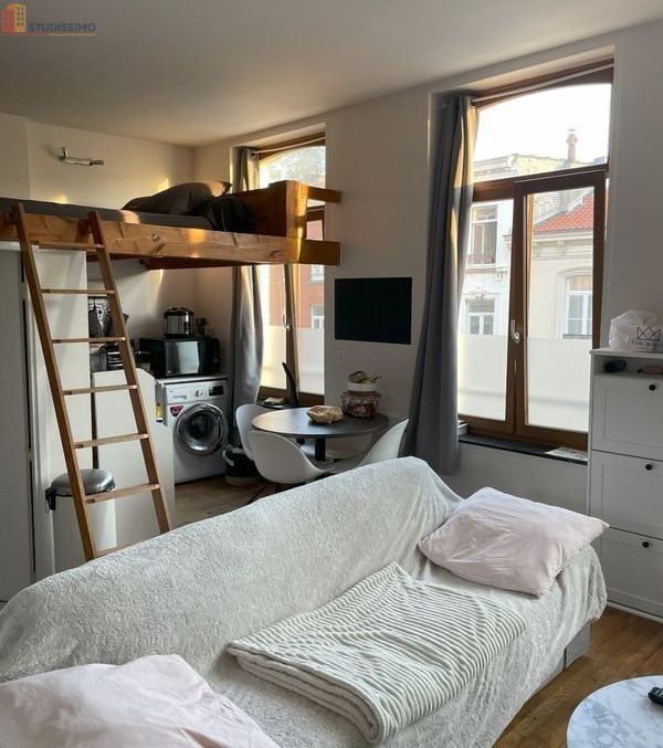 Studio meublé 23m² Lille centre - Mezzanine, lumineux - Photo 5