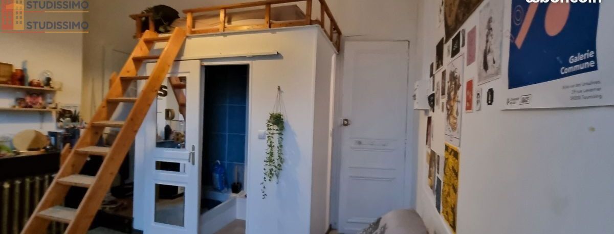 Studio meublé 23m² Tourcoing centre - Meublé, toutes charges comprises - Photo 1
