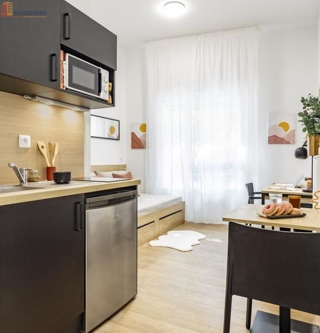 Studio meublé 17m² Loos 59120 - Meublé, DPE C - Photo 31