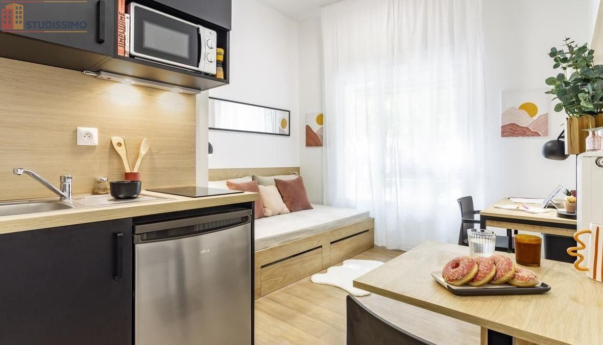 Studio meublé 17m² Loos 59120 - Meublé, DPE C - Photo 29