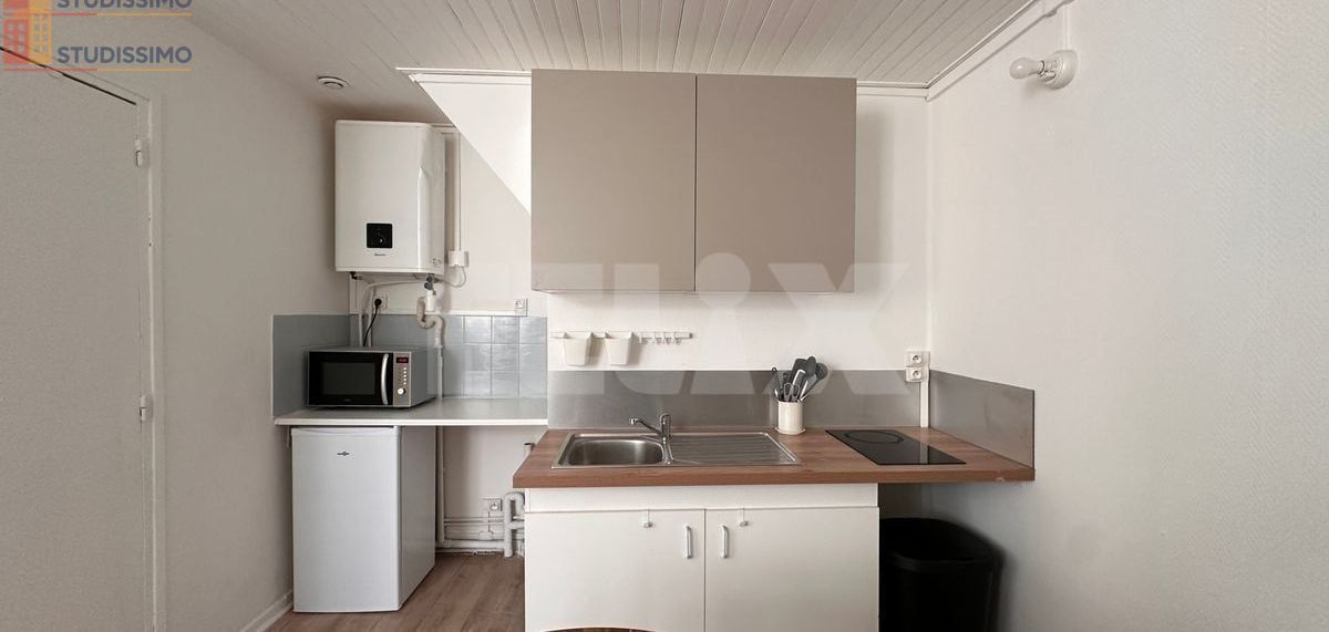 Studio meublé 19m² Lille 59000 - Meublé, DPE D - Photo 7