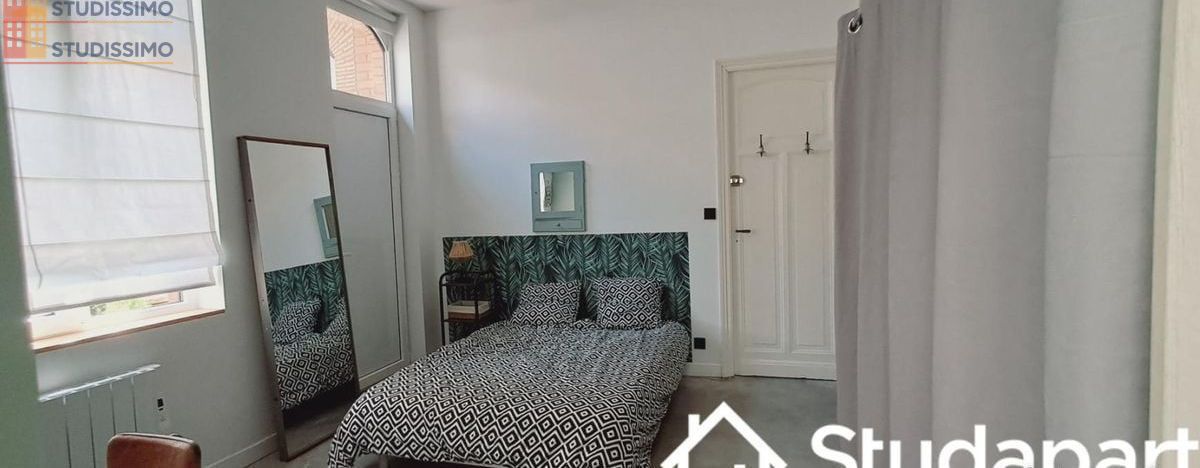Studio meublé 11m² Roubaix 59100 - Calme - Photo 2