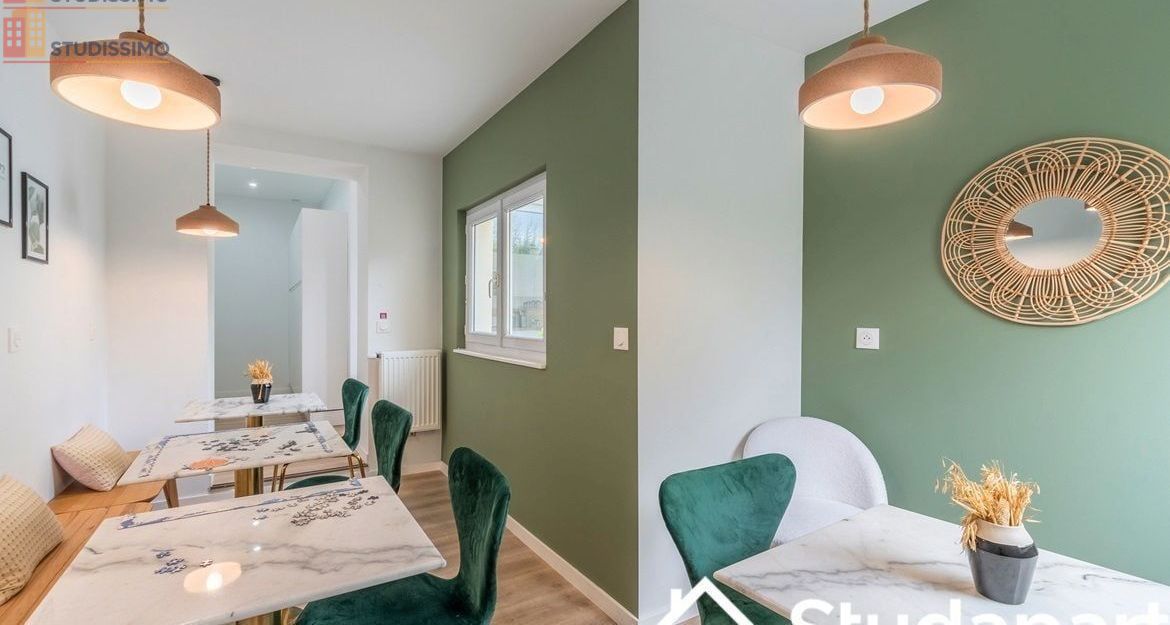 Studio meublé 11m² Lambersart - Meublé, DPE A - Photo 2