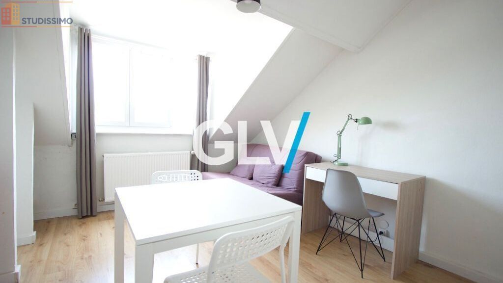 Studio meublé 14m² Lille 59000 - Lumineux, 3e étage - Photo 1