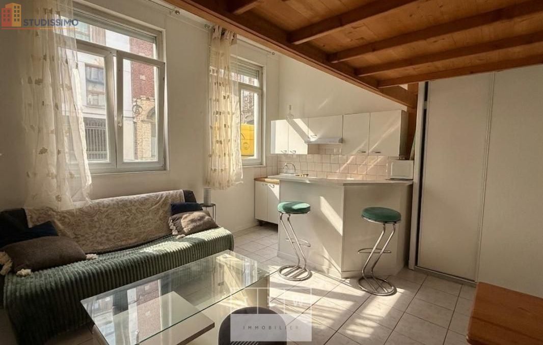 Studio meublé 21m² Lille 59000 - Meublé, 1 pièce - Photo 2