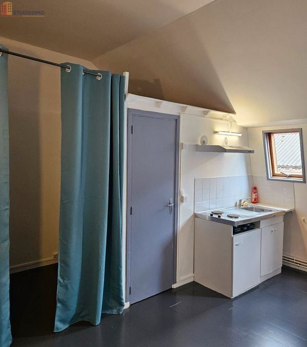 Studio meublé 23m² Roubaix - Quartier Beaumont, lumineux - Photo 3