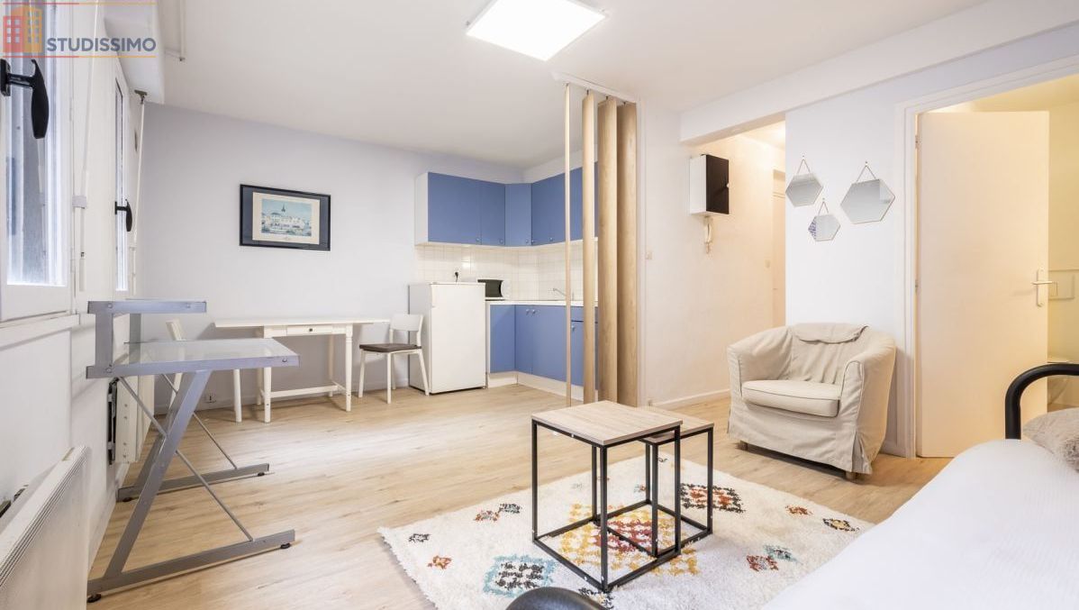 Studio meublé 25m² Lille 59800 - Meublé, lumineux - Photo 1
