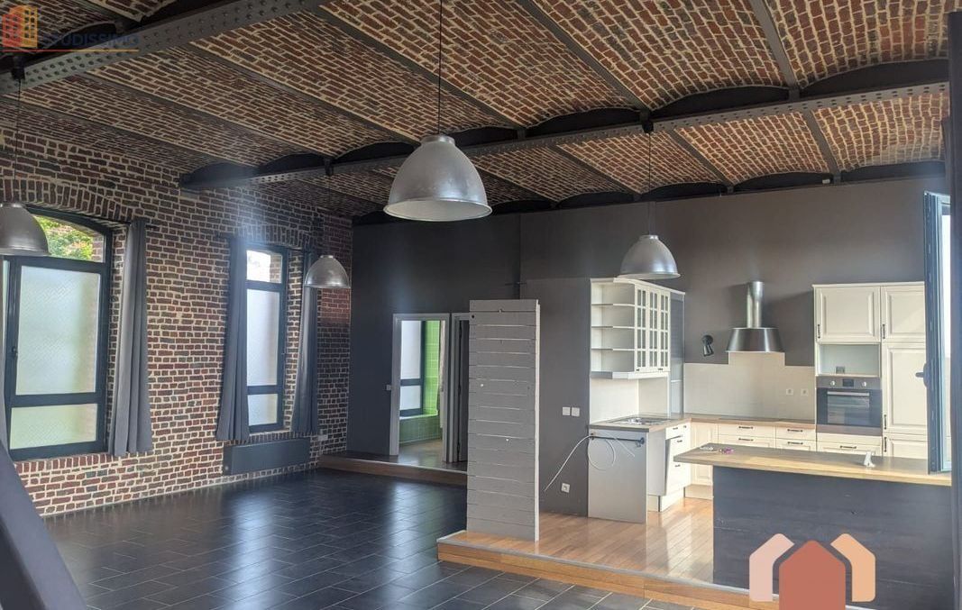 Studio 107m² Roubaix 59100 - Lumineux, atypique - Photo 1