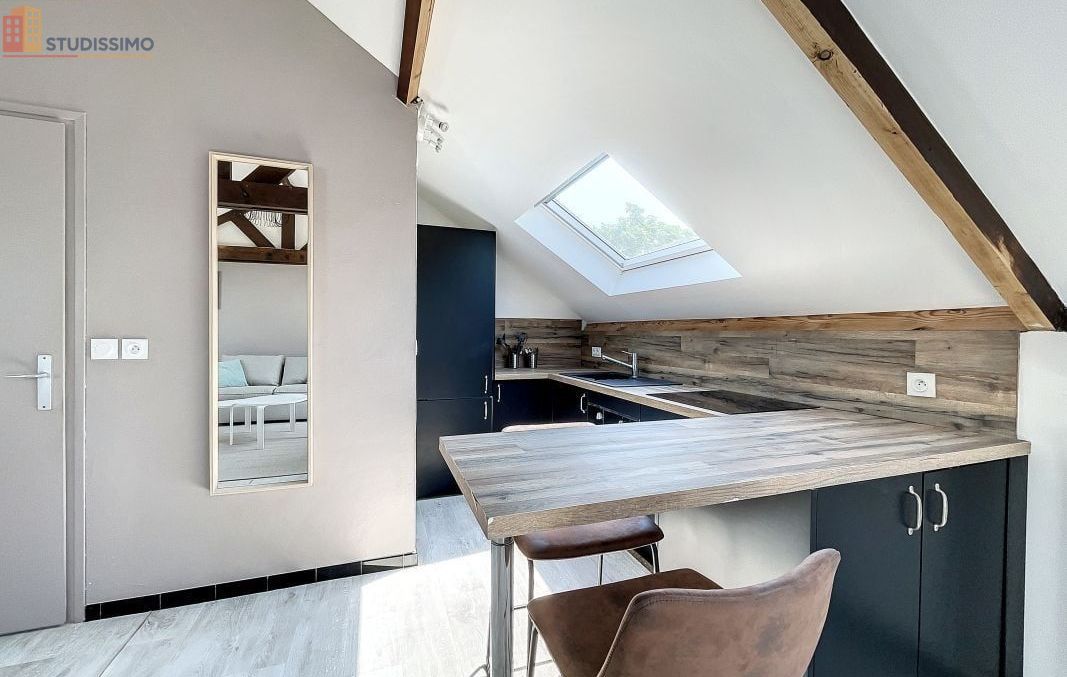 Studio meublé 26m² Lambersart - Calme, lumineux - Photo 6