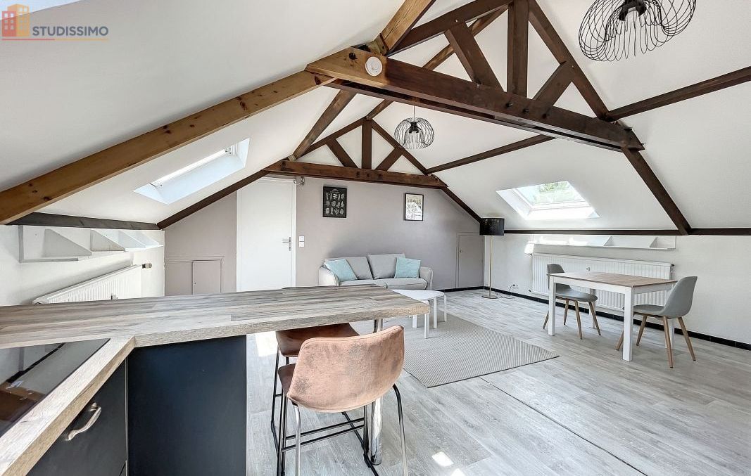 Studio meublé 26m² Lambersart - Calme, lumineux - Photo 3