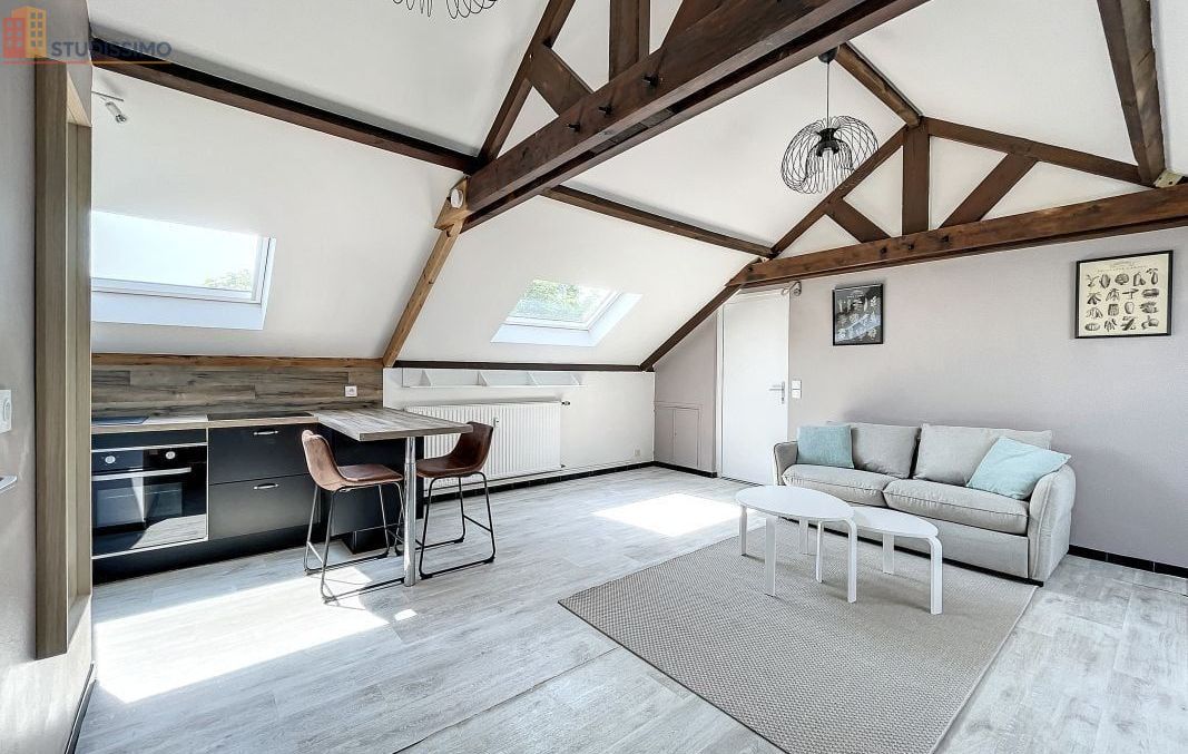 Studio meublé 26m² Lambersart - Calme, lumineux - Photo 2