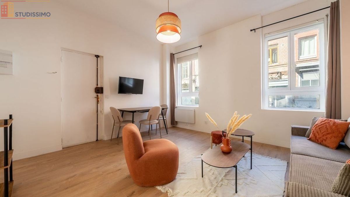 Studio meublé 36m² Lille 59000 - Meublé, DPE D - Photo 8