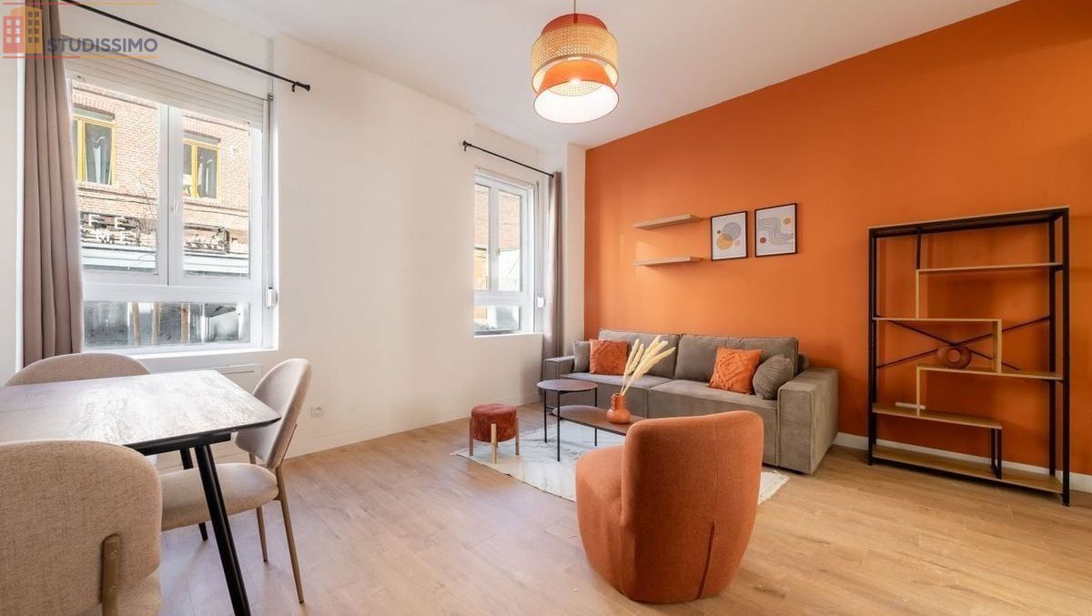 Studio meublé 36m² Lille 59000 - Meublé, DPE D - Photo 7