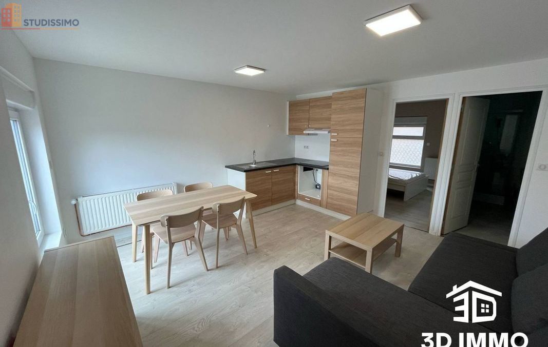 Studio 33m² Avesnes-sur-Helpe - Meublé, DPE D - Photo 9