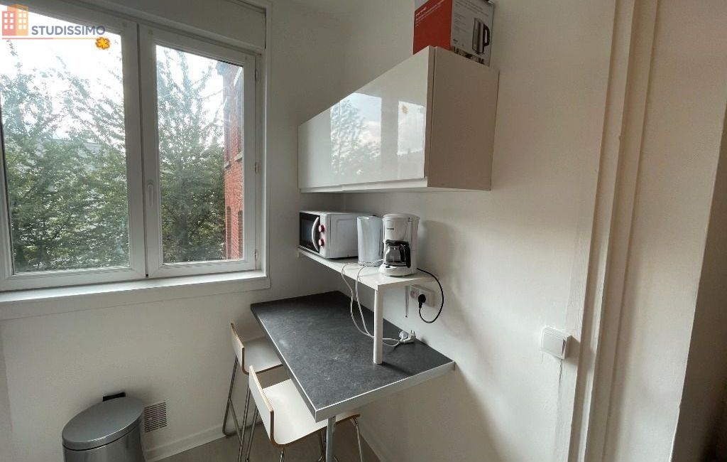 Studio meublé 20m² Lille 59000 - Meublé, DPE D - Photo 5