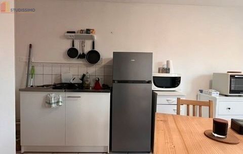 Studio meublé 19m² Fretin - Meublé, DPE C - Photo 1