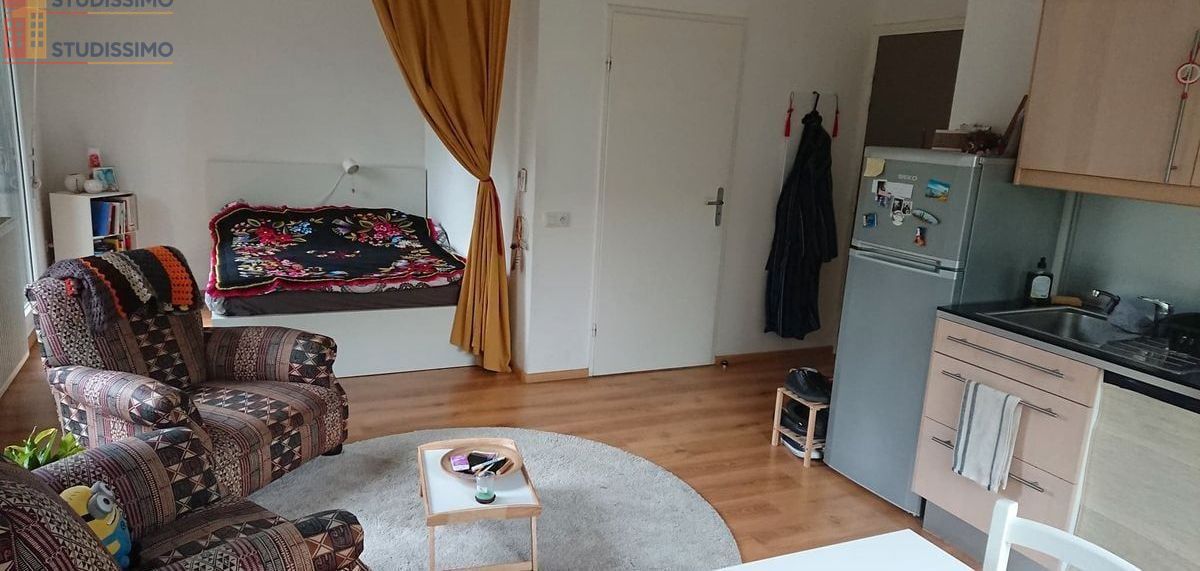 Studio 30m² Lille 59800 - Jardin, parking - Photo 4