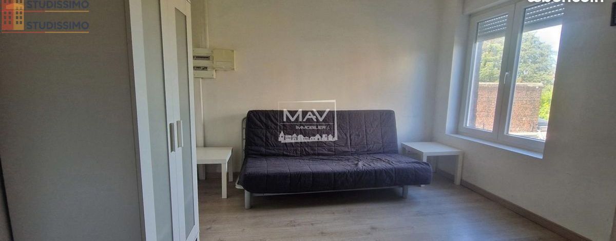 Studio meublé 20m² Tourcoing - Meublé, DPE D - Photo 5
