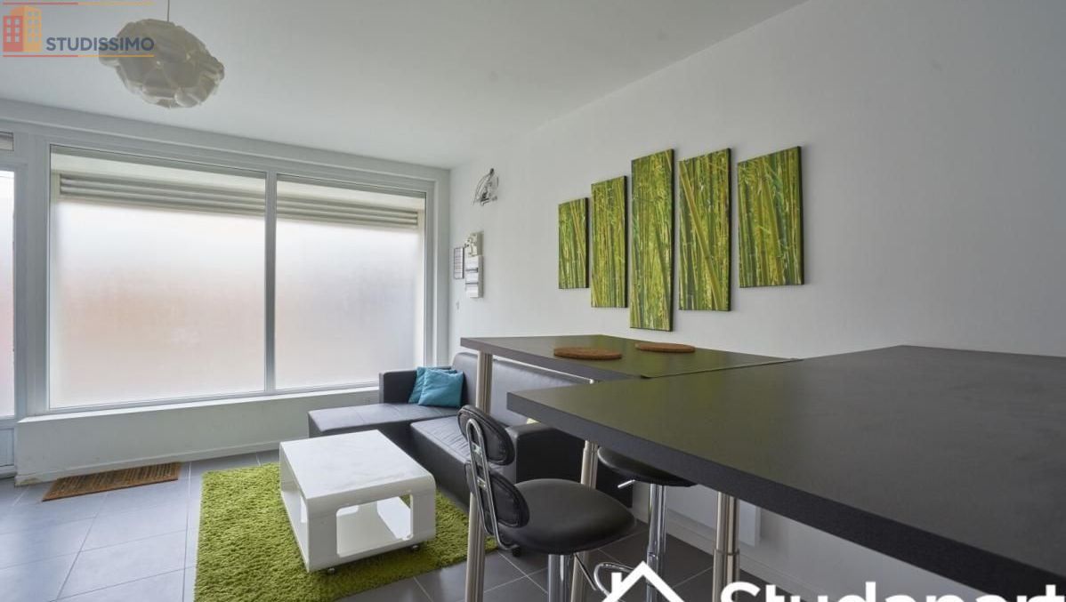 Studio meublé 12m² Ronchin - Meublé, DPE A - Photo 1