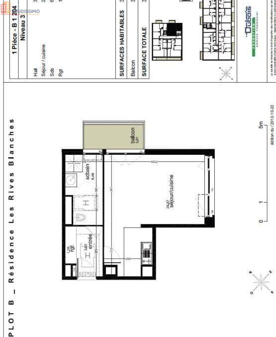 Studio 36m² Lille 59000 - Photo 1