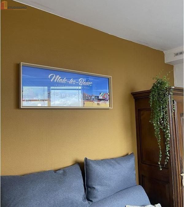 Studio 18m² Dunkerque - Meublé, étage élevé - Photo 1
