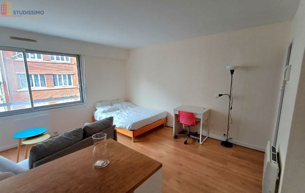 Studio meublé 29m² Lille centre - Proche Vauban, lumineux - Photo 1